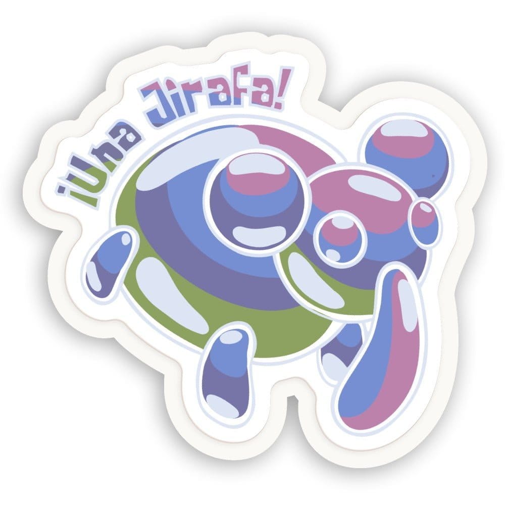 Una Jirafa - Sticker