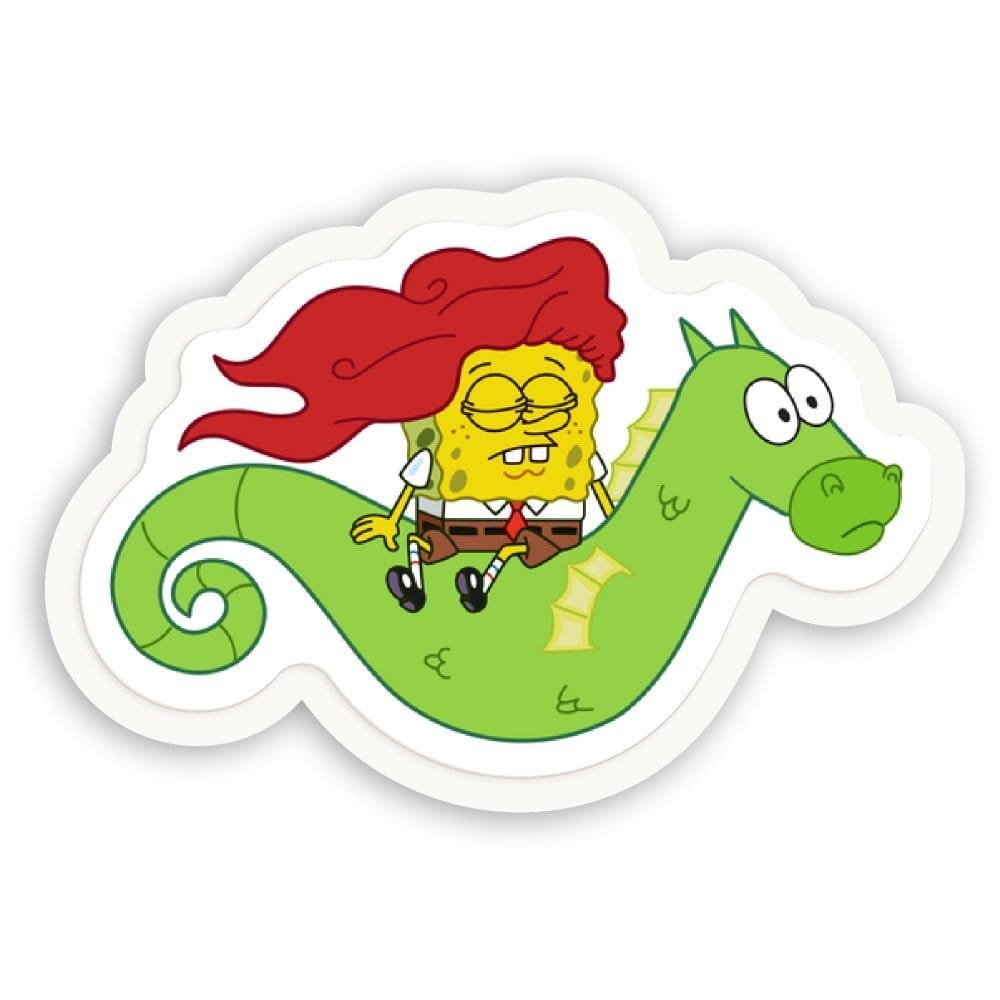 Bob Esponja Caballito de Mar - Sticker