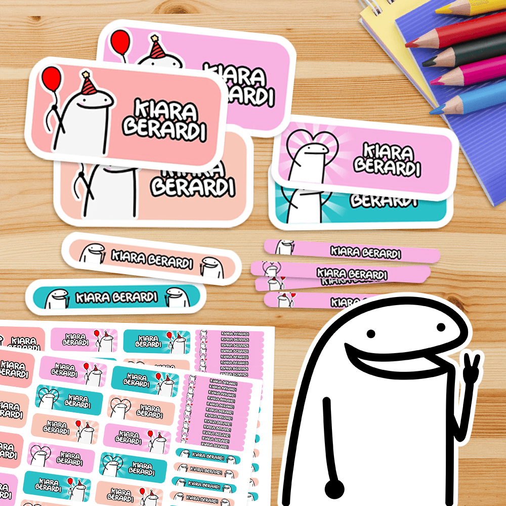 Etiquetas Escolares - Flork