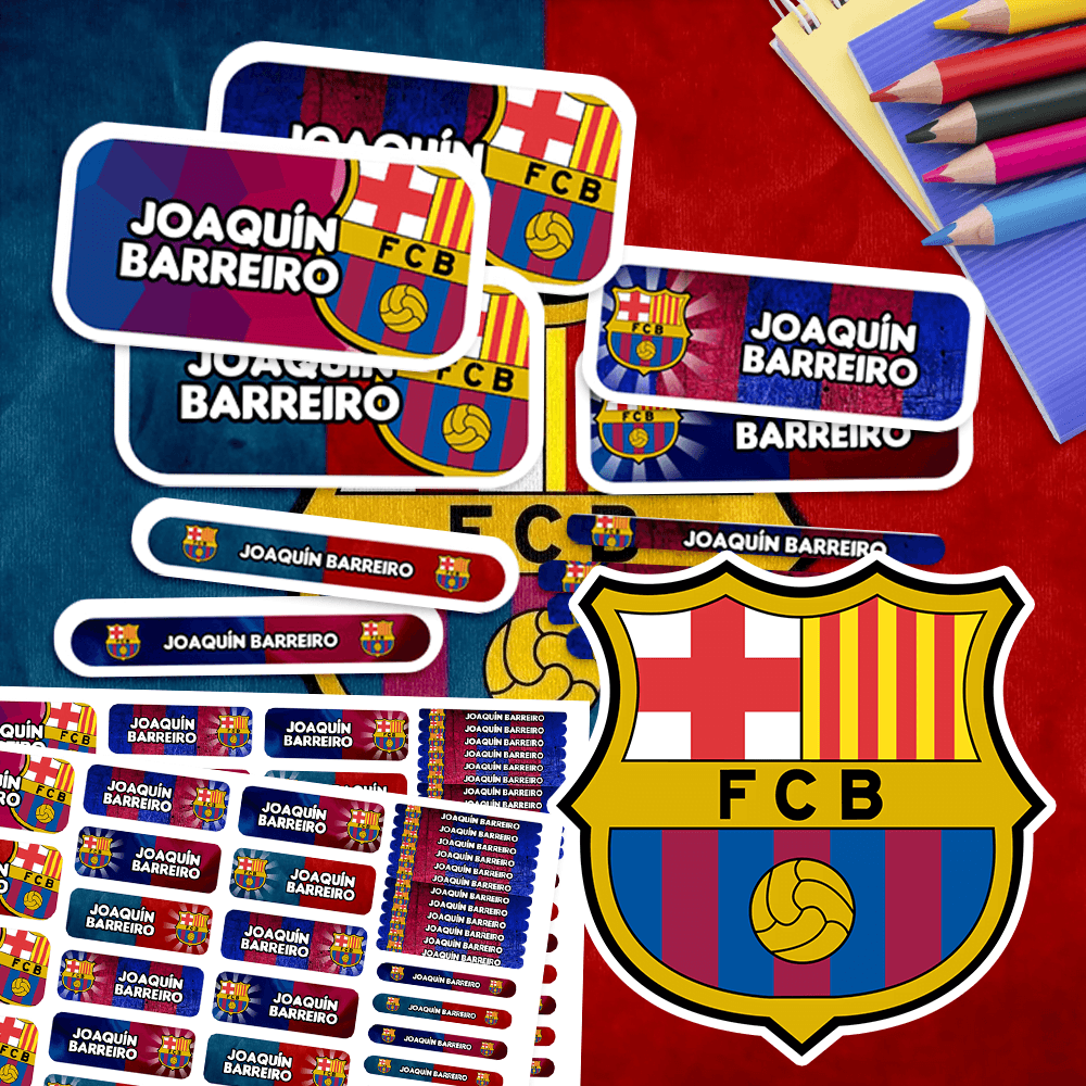 Etiquetas Escolares - Barcelona
