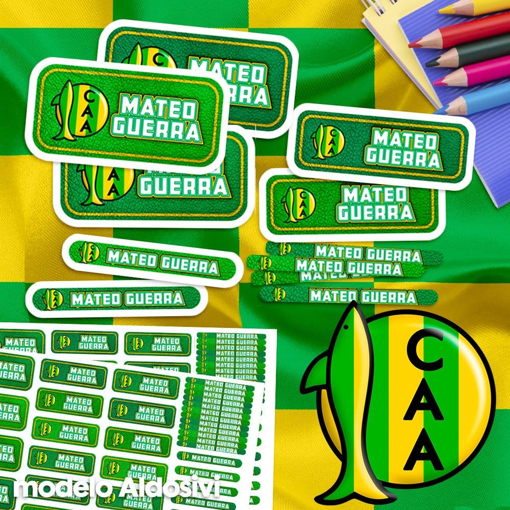 Etiquetas Escolares para Imprimir | Aldosivi (Archivo Digital PDF)