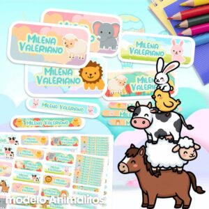 Animalitos - Etiquetas Personalizadas