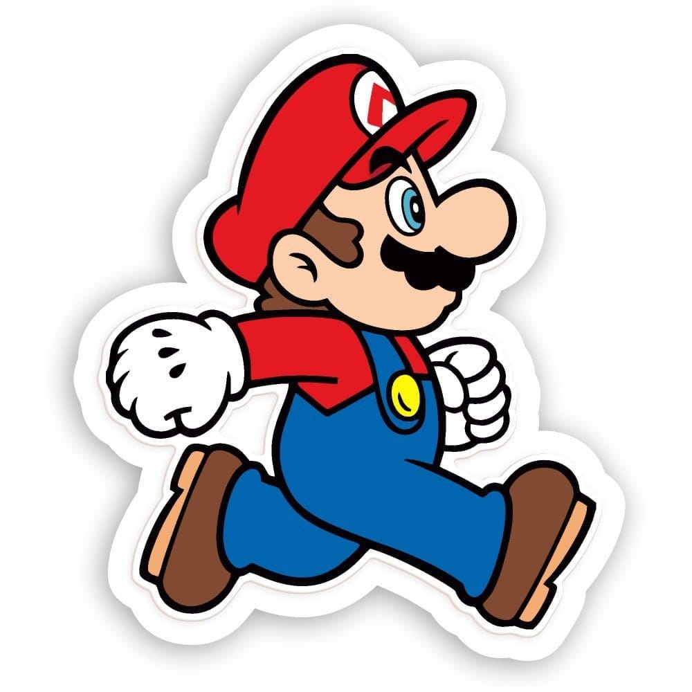Mario Corriendo - Sticker