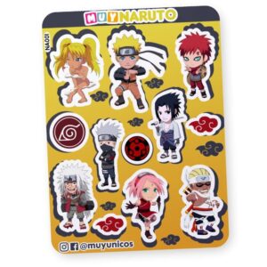 Naruto – Planchas de Stickers