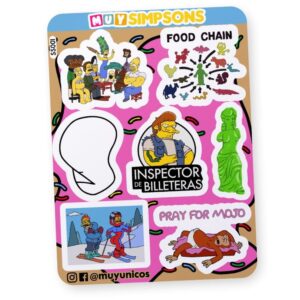 Simpsons – Planchas de Stickers