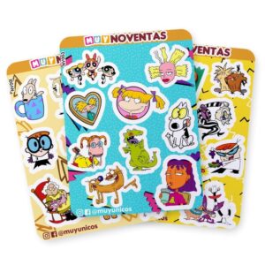 Noventas – Planchas de Stickers