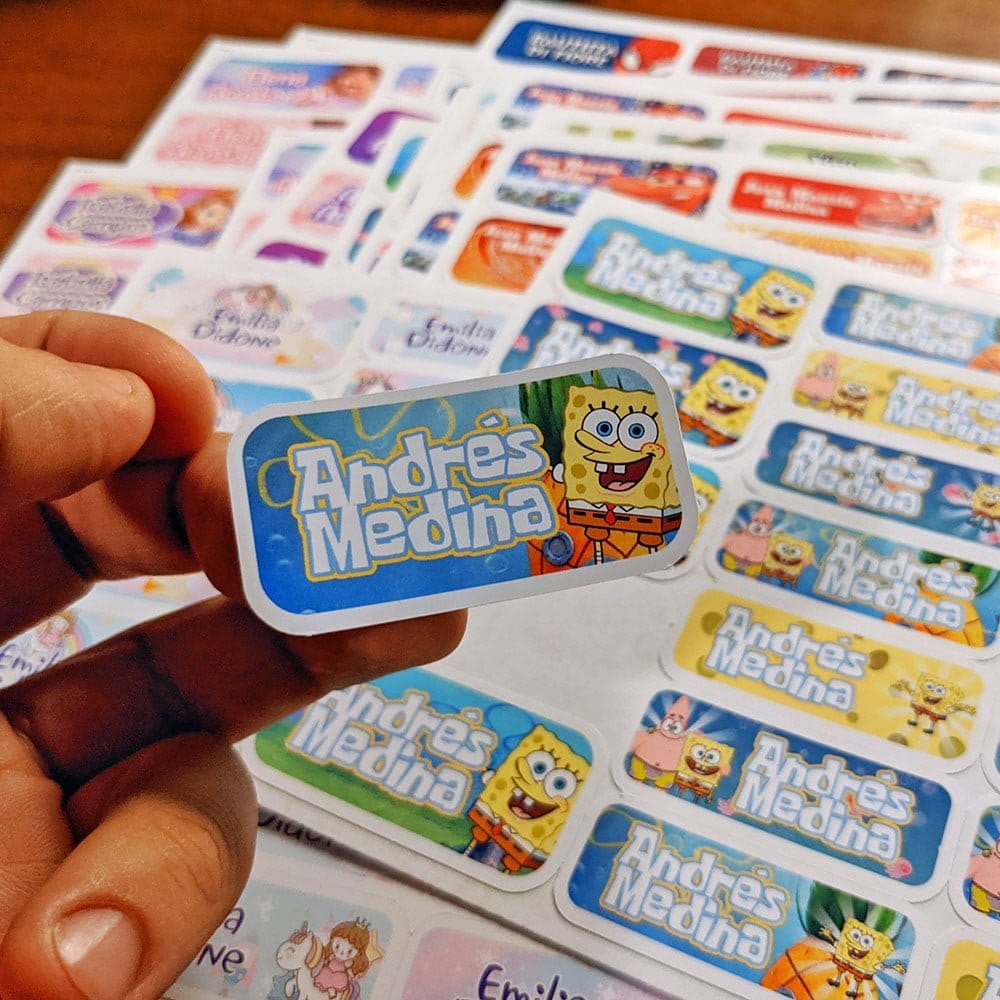 Etiquetas Escolares - Angry Birds - Imagen 3