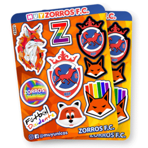 Zorros F.C. – Planchas de Stickers