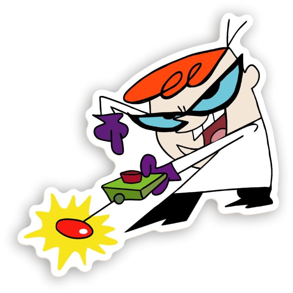 El Laboratorio de Dexter - Sticker