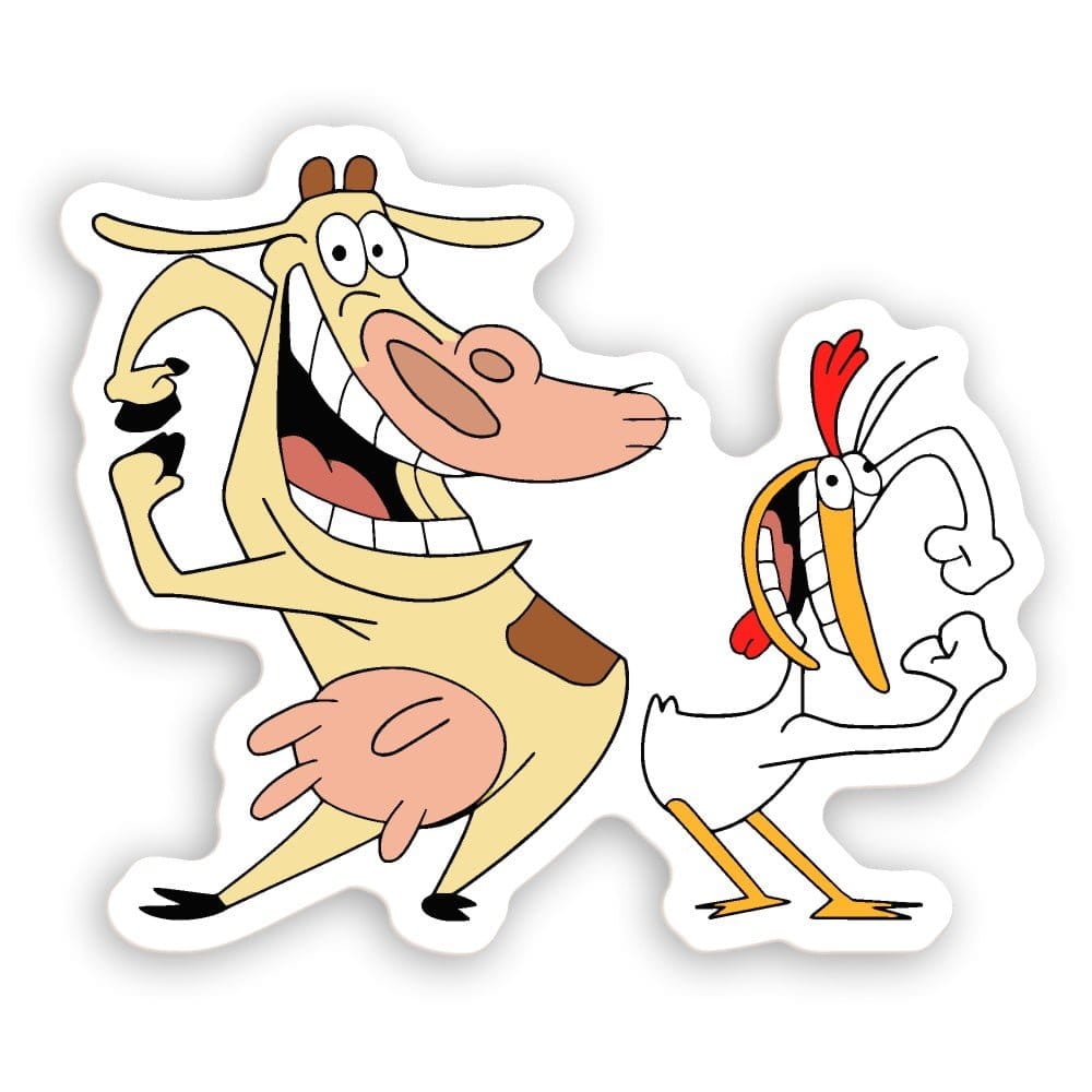 La Vaca y el Pollito - Sticker